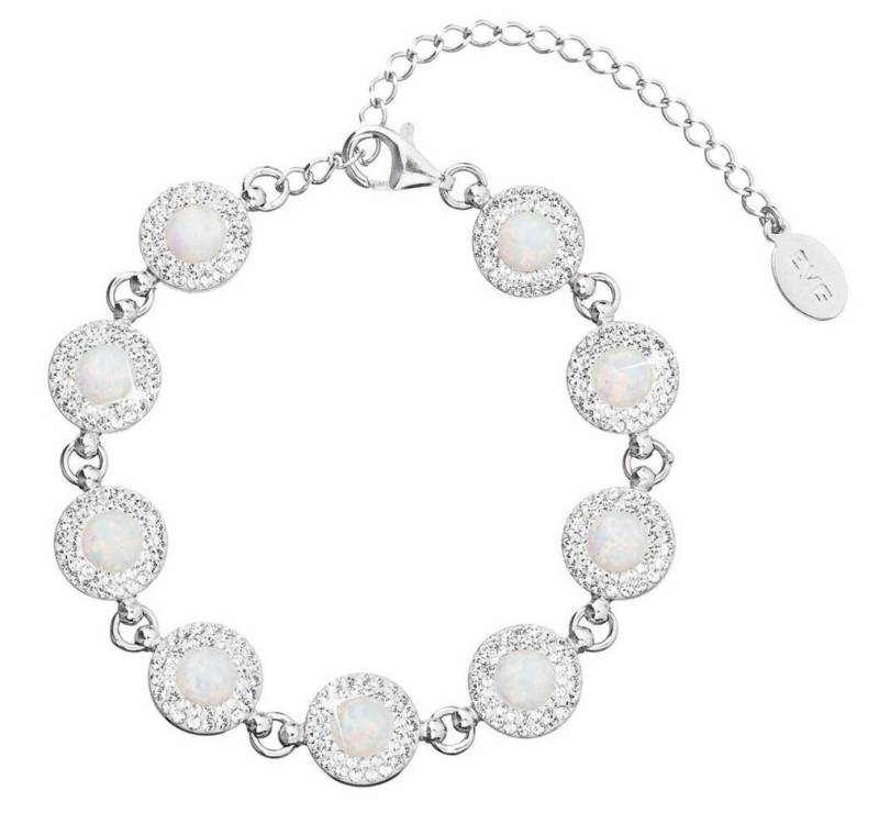 EVOLUTION Armband Charmantes Armband mit weißen Opalen 33105.1 von EVOLUTION