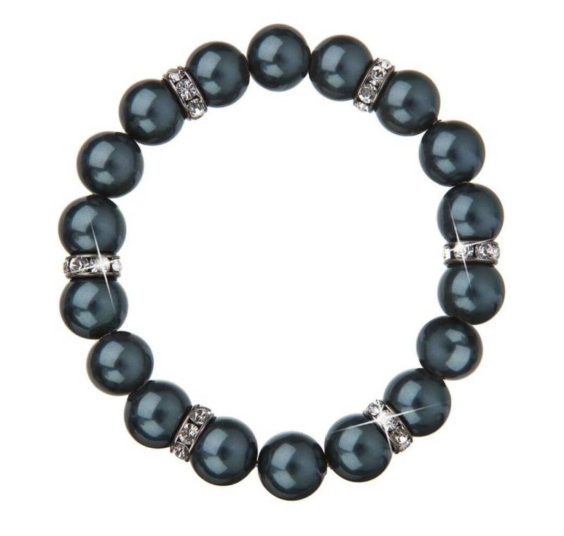 EVOLUTION Armband Elegantes Perlenarmband mit Kristallen 33058.3 von EVOLUTION
