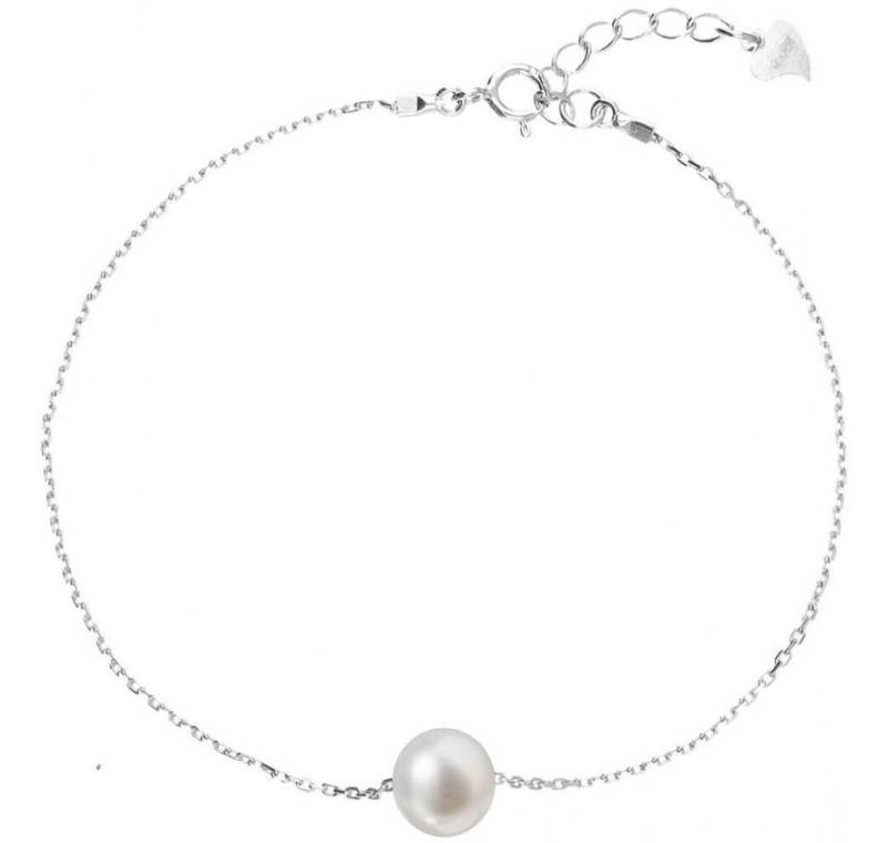 EVOLUTION Armband Silver bracelet with right pearl Pavon 23009.1 von EVOLUTION
