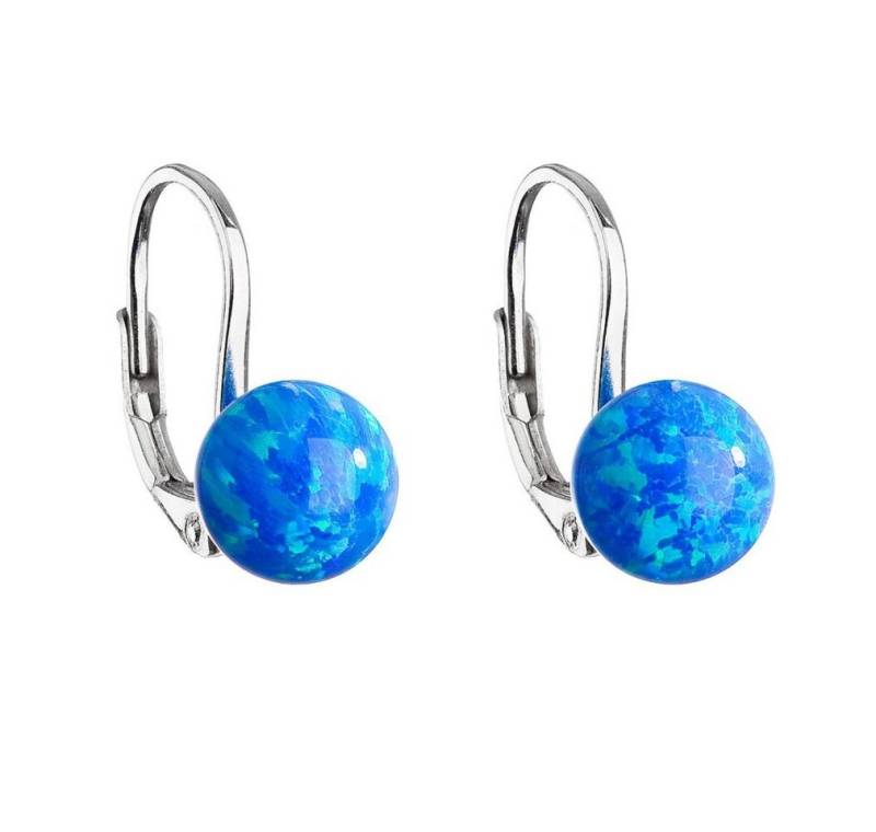 EVOLUTION Ohrring-Set Glittering silver earrings with synthetic opal 11245.3 von EVOLUTION