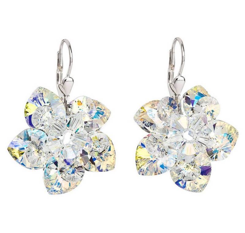 EVOLUTION Ohrring-Set Ohrringe Blumen 31130.2 Kristall ab von EVOLUTION