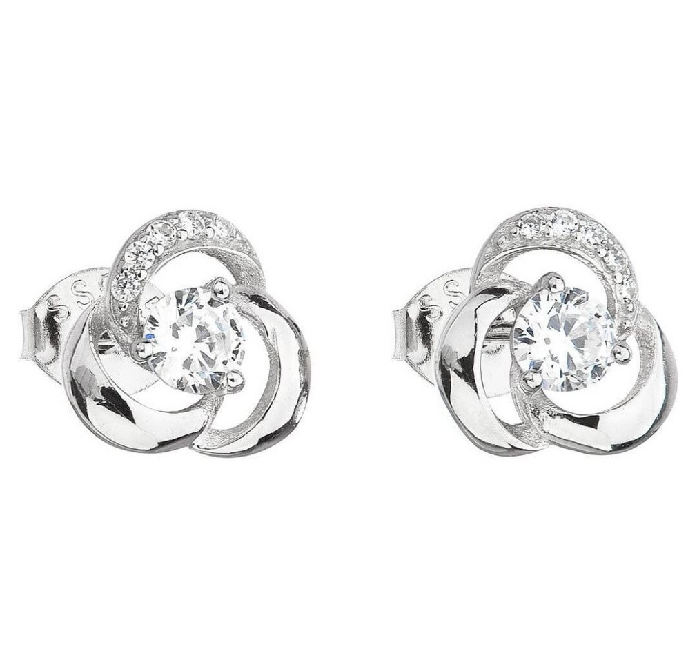 EVOLUTION Ohrring-Set Silberne Ohrringe mit Zirkon 11006.1 von EVOLUTION