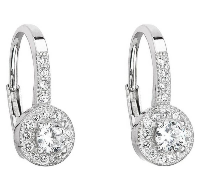 EVOLUTION Ohrring-Set Silver earrings with clear zircons 11198.1 von EVOLUTION