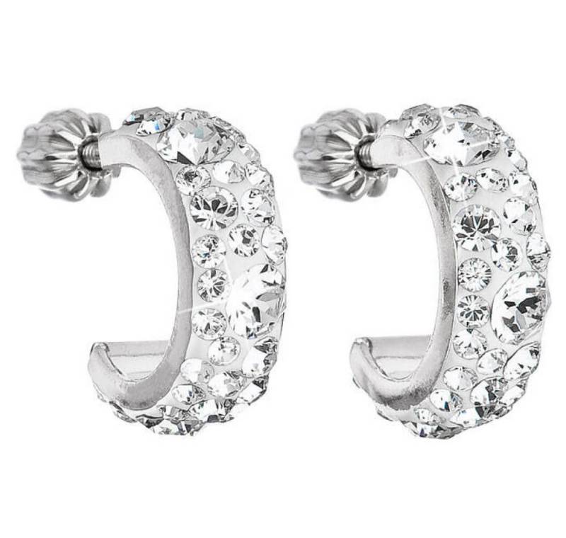 EVOLUTION Ohrring-Set The crescent earrings 31118.1 crystal von EVOLUTION