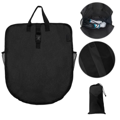 EVPEIWE Ladekabel Tasche Elektroauto Selbstklebender Kabeltasche für Kofferraum, Typ 2 & Typ 1 Ladekabel Tasche EV Ladegerät Kofferraum Organizer, Tragbare Kofferraumtasche für Kabel & Autozubehöre von EVPEIWE