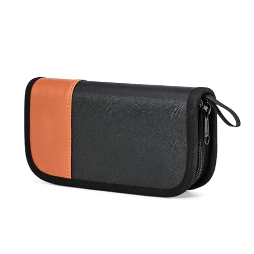 Fischereifliegenfischerei Köder Löffel Spinner Aufbewahrungstasche Eva Fischerei Pailletten Angelhaken Organizer Beutel (M) von EVTSCAN