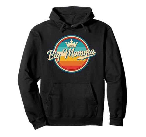 Big Mama, Retro-Name, lustiger Vintage-Stil, Mutter Mama Pullover Hoodie Big Mama, Retro-Name, lustiger Vintage-Stil, Mutter Mama Pullover Hoodie von EWD Grandma Apparel