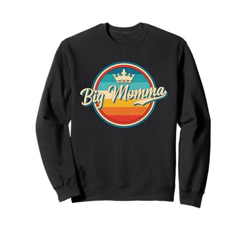 Big Mama, Retro-Name, lustiger Vintage-Stil, Mutter Mama Sweatshirt Big Mama, Retro-Name, lustiger Vintage-Stil, Mutter Mama Sweatshirt von EWD Grandma Apparel