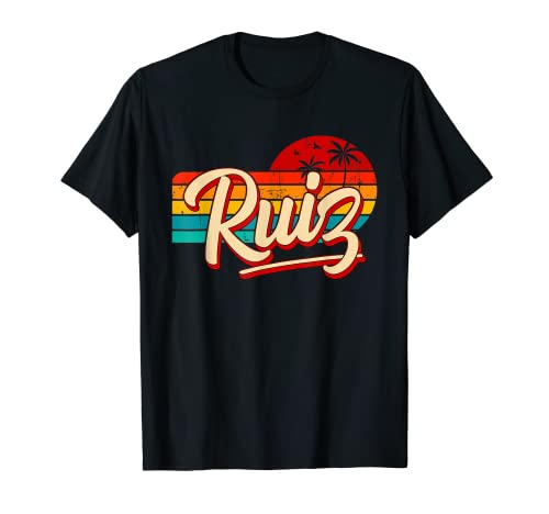 Herren Persönlicher Name RUIZ Retro Vintage Vorname RUIZ T-Shirt Herren Persönlicher Name RUIZ Retro Vintage Vorname RUIZ T-Shirt von EWD MENS APPAREL