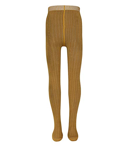EWERS Baby- und Kinderstrumpfhose für Mädchen Rippe Rippstruktur, MADE IN EUROPE, Strumpfhose Baumwolle Uni Basic 98-104 von EWERS