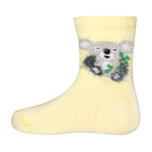 EWERS Koala Bouclegarn Kindersocken Mädchen, MADE IN EUROPE, Mädchensocken Baumwollsocken von EWERS