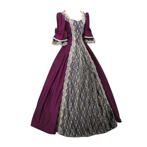 EWFAS Rokoko Viktorianische Kostüme Barock Marie Antoinette Kleider Renaissance Historische Periode Ballkleider Cosplay Kleid Bodenlang Ballkleid Gothic Viktorianisches Kleid EWFAS Rokoko Viktorianische Kostüme Barock Marie Antoinette Kleider Renaissance Historische Periode Ballkleider Cosplay Kleid Bodenlang Ballkleid Gothic Viktorianisches Kleid von EWFAS