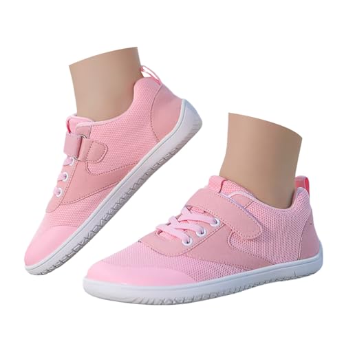 EWFAS Unisex Kinder Barfussschuhe Breite Junge Mädchen Barfußschuhe Atmungsaktiv Leicht Laufschuhe Weich rutschfest Wanderschuhe Sneaker Outdoor Sportschuhe mit Klettverschluss Gr.24-38 EWFAS Unisex Kinder Barfussschuhe Breite Junge Mädchen Barfußschuhe Atmungsaktiv Leicht Laufschuhe Weich rutschfest Wanderschuhe Sneaker Outdoor Sportschuhe mit Klettverschluss Gr.24-38 von EWFAS