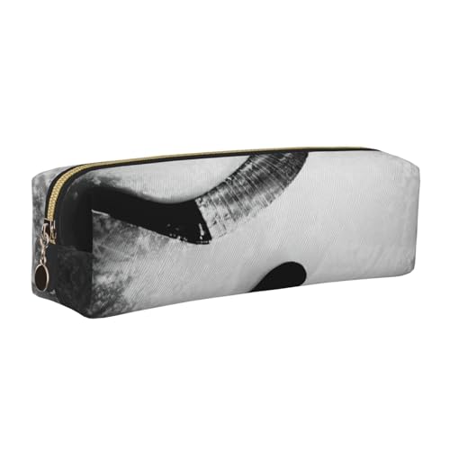 EWQrtyy Federmäppchen mit Eishockey-Kunstdruck, Leder-Federmäppchen, Reißverschlusstasche, Zubehörhalter, Schreibwaren-Tasche, Geschenk zum Schulanfang, gold, Einheitsgröße, Kosmetiktasche EWQrtyy Federmäppchen mit Eishockey-Kunstdruck, Leder-Federmäppchen, Reißverschlusstasche, Zubehörhalter, Schreibwaren-Tasche, Geschenk zum Schulanfang, gold, Einheitsgröße, Kosmetiktasche von EWQrtyy