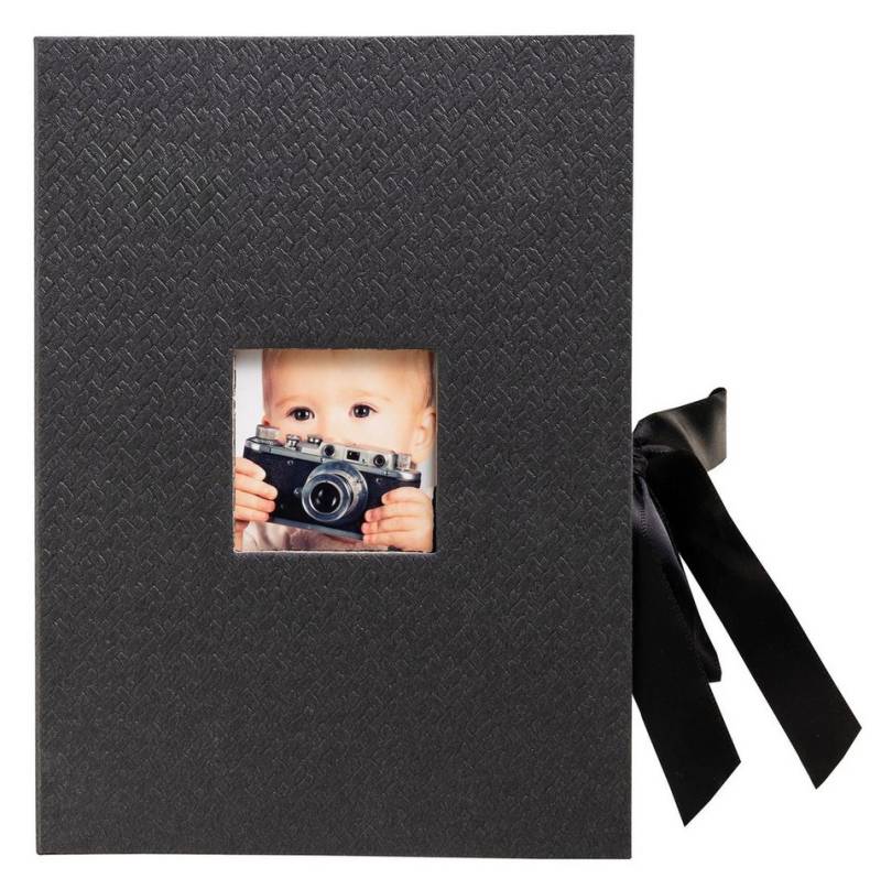EXACOMPTA Dokumententasche 4x Fotobox OfficeByMe, 20x15x5 cm - Schwarz - 77601E, Boxen, Stiftebox von EXACOMPTA