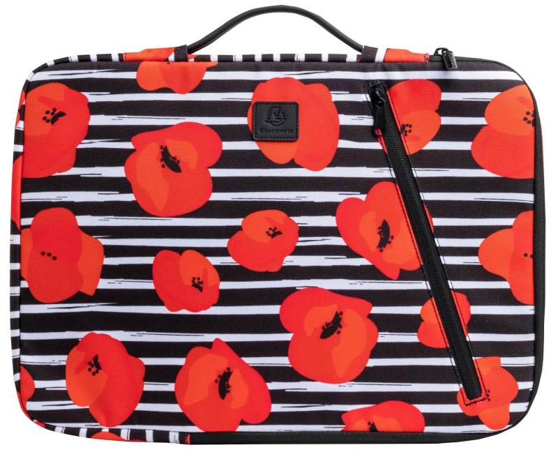 EXACOMPTA Laptoptasche Laptoptasche Sleeve 15-16' Mohnblume - Motiv, - 17313E, Laptoptasche von EXACOMPTA