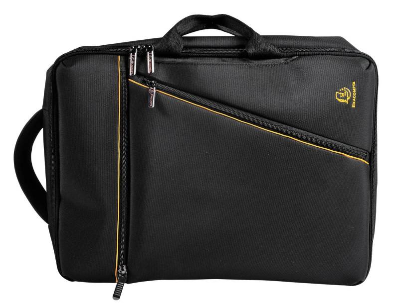 EXACOMPTA Laptoptasche Notebooktasche Dual 15,6'' Exactive - Schwarz - 17734E, Rücksäcke von EXACOMPTA