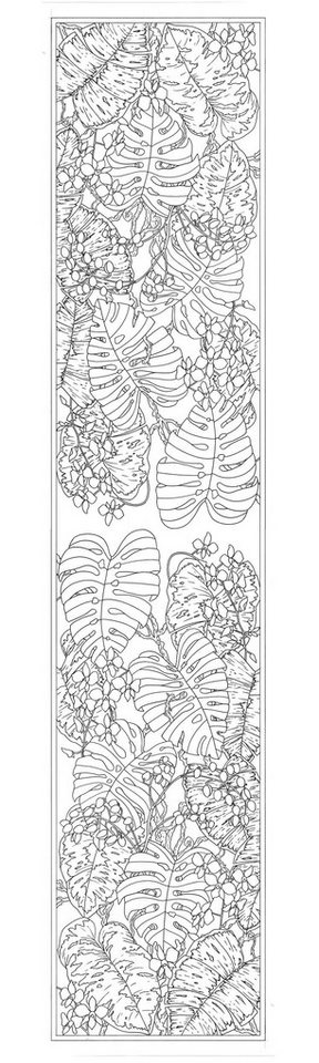 HDupont Seidenschal 3x 100% Seidenschal 180x43cm Katleya - Weiß DUPECLPW132C, H DUPONT von HDupont