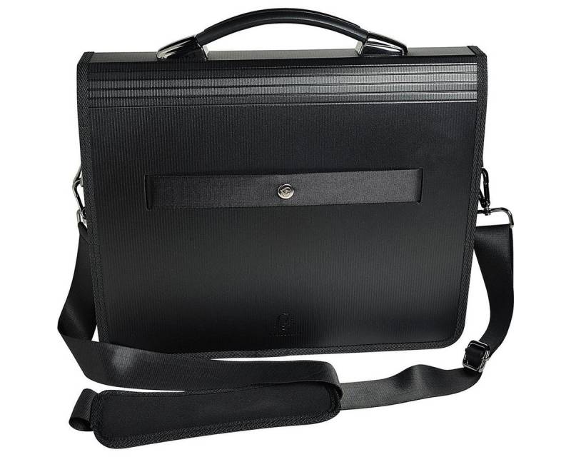 EXACOMPTA Umhängetasche EXACOMPTA Aktentasche EXATRAVEL, PP, schwarz von EXACOMPTA