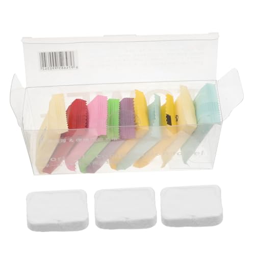 EXAOMBLE 14stücke Pack Einweg-reisehandtücher Für Camping Und Wandern Komprimierte Handtücher Aus Baumwolle Leicht Und Saugstark Für Unterwegs von EXAOMBLE