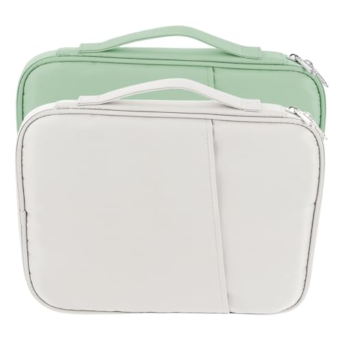 EXAOMBLE 2stücke Tablet-Aufbewahrungstasche Mit Griff Organizer-Tasche Für Elektronik Wasserfest Für Reisen Und Einkaufen Geeignet Für Männer Und Frauen von EXAOMBLE