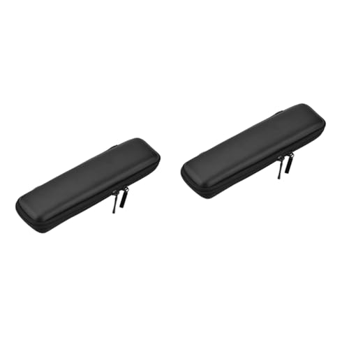 EXAOMBLE 2St Stylus-Touch-Pen-Tasche pro Kabel Griffe berühren Apfel USB stifteschale stifttaschenlampe stylofon Stift Schutzkoffer kassenrollen Aufbewahrungstasche Etui Federmäppchen Black von EXAOMBLE