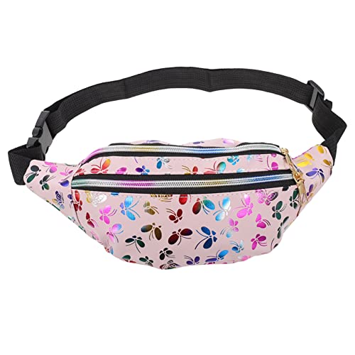 EXAOMBLE Gürteltasche Für Damen Hüfttasche Pu Reise-gürteltasche Mit Verstellbarem Gürtel Für Lippenstifte Bargeld Und Geldbörsen von EXAOMBLE