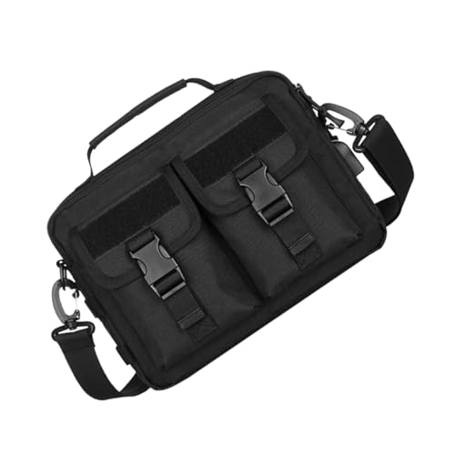 EXAOMBLE Outdoor Angler Umhängetasche wasserdichte Angeltasche Für Männer Multifunktionale Schultertasche Mit Verstellbarem Gurt Für Camping Wandern Und Freizeitaktivitäten von EXAOMBLE