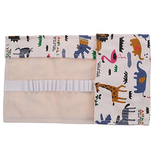 EXAOMBLE Multi-Functional Canvas Pencil Roll up Case Für Künstler Große Kapazität Für Stifte Für Schule Und Reisen Stilvolles Design Für Farb Und Bleistifte von EXAOMBLE
