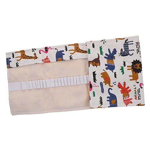EXAOMBLE Roll-up Bleistift Aufbewahrungstasche Handgefertigte Canvas Stiftetasche Mit Großer Kapazität Für Stifte Tragbare Pouch Für Künstler Und Schüler Für Zeichnungen Und von EXAOMBLE