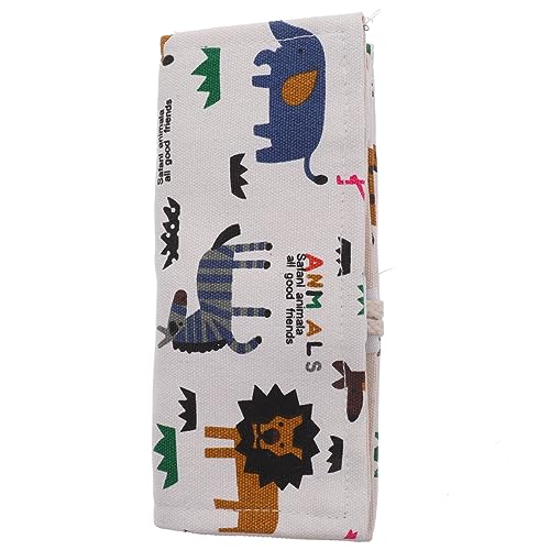 EXAOMBLE Tragbarer Bleistiftbeutel für Skizzen 12/ /36/48/72 Taschen Roll-up-Stift-Organizer-Tasche von EXAOMBLE