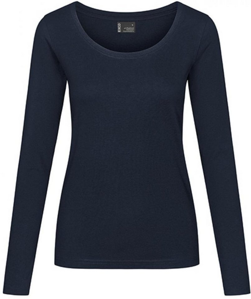 EXCD by Promodoro Langarm-Poloshirt Damen T-Shirt Longsleeve, Single-Jersey von EXCD by Promodoro