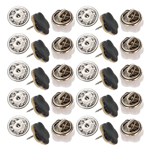 20 Stücke Frauen Shirt Brosche Revers Pins Mini Brosche Pin Boden up up Buttons Cardigan Kragen Sicherheit Pin Cardigan Kragen Sicherheitspins Kleidung Zubehör von EXCEART