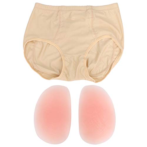 EXCEART 1 Paar Damen Butt Lifter Höschen Silikon Push Up Po Unterhose Hüftpolster Padded Höschen Body Shaper Unterwäsche Hip Enhancer Fake Ass Hose Slip für Frauen von EXCEART