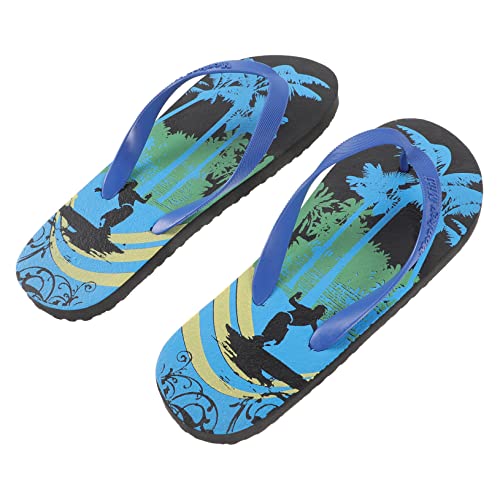 EXCEART Mode-Hausschuhe 1 Paar Hawaiianische Flip-Flops Für Herren Flip-Flops De Playa Für Herren Hawaii PVC Nicht Outdoor-Strandsandalen von EXCEART