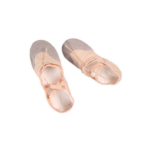 EXCEART Ballettübungsschuhe 1 Paar Mädchen Kinder Ballerinas Für Mädchen Yoga-Hausschuhe Sohle Kleinkind- Weiche Yoga-Wohnungen Yoga-Schuhe Eben Fräulein Flache Ballerinas von EXCEART