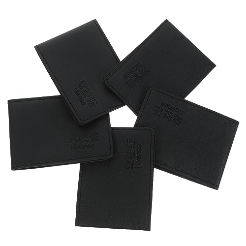 EXCEART 1 Satz Führerschein Satz Schild-geldbörse Geldbörse Mit Ausweishalter Kreditkartenhalter Brieftasche Autos Geldbörsen Inhaber Von Bankkarten Versicherungskarteninhaber Pu 5 Stücke von EXCEART