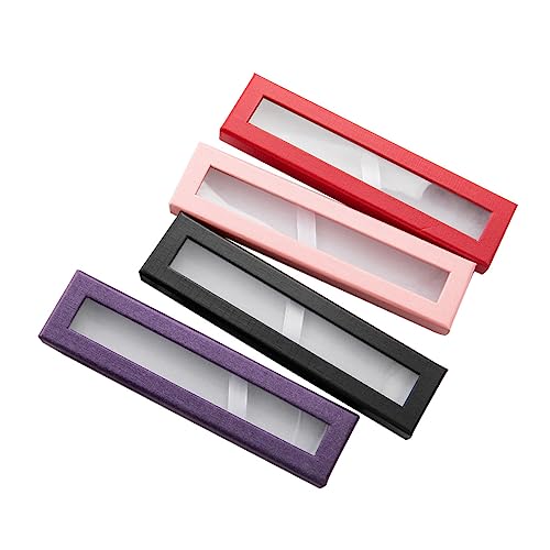 EXCEART Box Papier Stift Verpackung Box Fenster Lagerung Für Schreiben von EXCEART