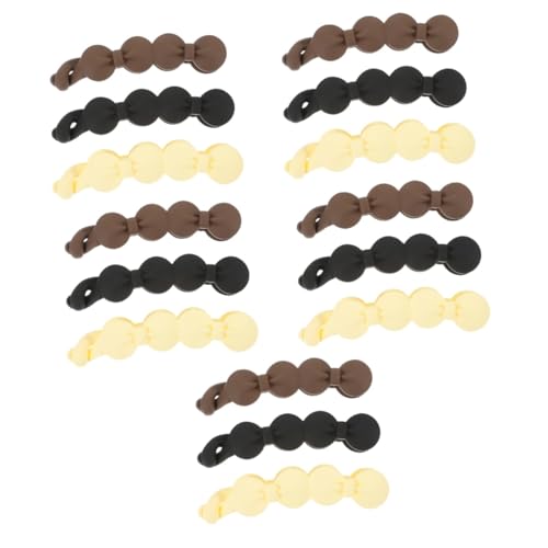 EXCEART 15 Stk Haarnadel Haar-bananen-clips Für Frauen Bananenhaar-zahnklammern Matte Bananenklammer Französische Drahtkämme Haarschmuck Für Frauen Fräulein Pferdeschwanz Öffnen Kunststoff von EXCEART