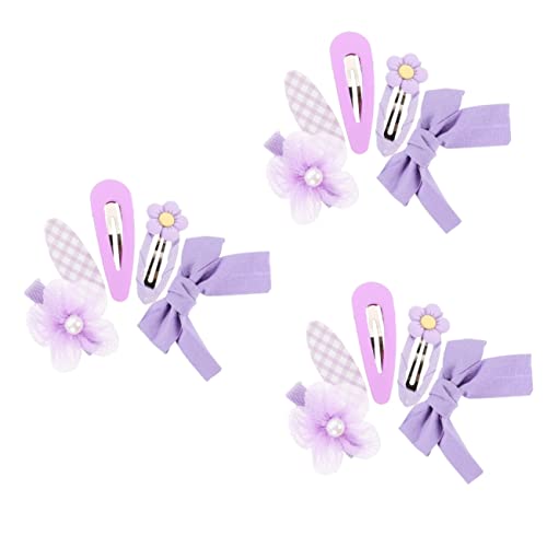 EXCEART 15 Stk Tüll Schmetterling Haarspange Kinderanzug Schleife Haarspange Anzüge Für Kinder Kinderanzüge Blumenkopfschmuck Anzug Für Kinder Mädchen Polyester Haarschmuck Krawatte von EXCEART