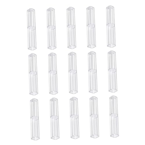 EXCEART 15stücke Teiliges Set Transparente Stiftbox Praktische Aufbewahrung Für Gel Und Kugelschreiber Für Büro Schule Und von EXCEART