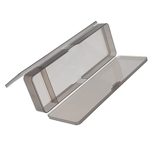 EXCEART 2 Sätze Kunststoff-Box Aufbewahrungsbehälter Für Stifte Federmäppchen Mit Großem Fassungsvermögen Stiftspeicher Aufbewahrungskorb Praktische Schreibmappe Brown Plastik 2 Stück * 2 von EXCEART