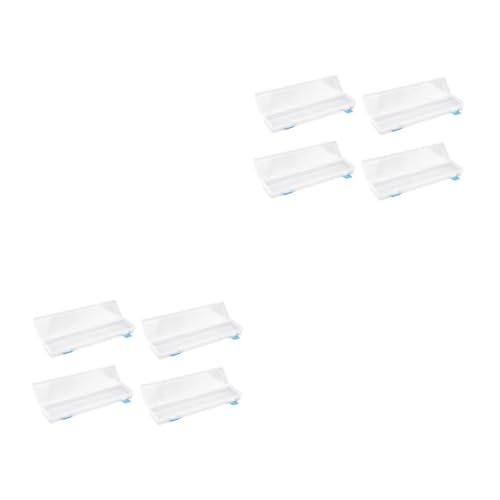 EXCEART 2 Sätze Mäppchen Pinseletui Aufbewahrungskoffer Für Malstifte Korb Würfel Storage Boxes Aufbwahrungs-Box Behälter Für Aquarellstifte Pinselbehälter Plastik 4 Stück * 2 von EXCEART