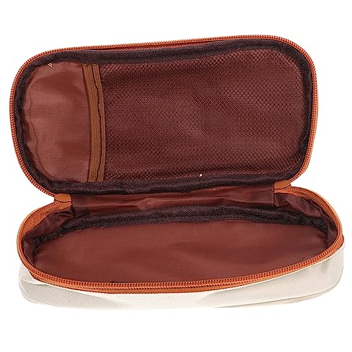 EXCEART 2st Federmäppchen Aus Segeltuch Tasche Für Büromaterial Schöne Federmappe Makeup Tasche Tragbare Kosmetiktasche Organizer Für Federmäppchen Stifttaschen Münze Container Mädchen von EXCEART