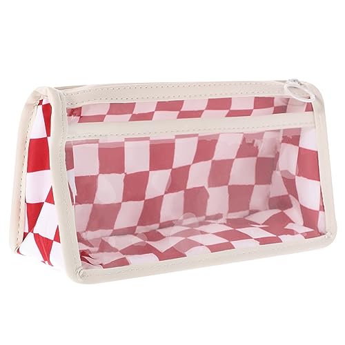 EXCEART 2st Federmäppchen Im Schachbrettmuster Stift-Organizer Cartucheras para Adolescentes Bleistiftbeutel Für Kinder Praktische Bleistifttasche Etui Polyester Mädchen Hohe Kapazität von EXCEART