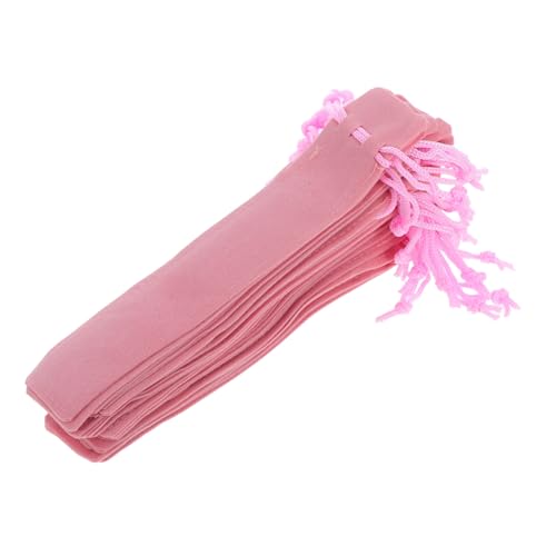 EXCEART 20 Stück Doppelseitiges Dickes Stiftetui mit Kordelzug Schutzhülle für Büro Schule Reisen und Geschenkverpackung von EXCEART