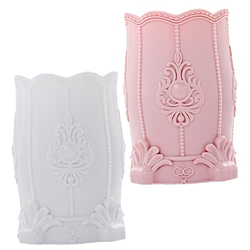 EXCEART 2pcs Desktop Schreibwaren Veranstalter Stift Für Schreibtisch Make-up Pinsel Bleistift Container von EXCEART