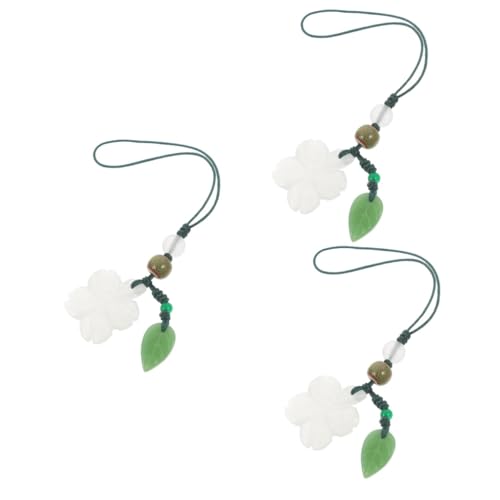 EXCEART 3 Stück Dekorativer Anhänger für Schlüssel oder Handy Glücksbringer für Schmuckliebhaber Diy Projekte Perfektes Zubehör für Besondere Anlässe von EXCEART