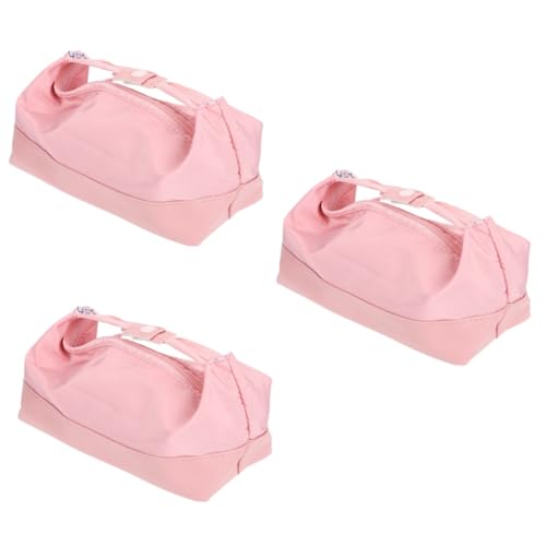 EXCEART 3st Mäppchen Ästhetische Schulmaterialien Makeup Tasche Schulzubehör Kulturbeutel Etui Aus Leder Etui Für Federhalter Kawaii Schulmaterial Bleistift Polyester Japanisch Mädchen von EXCEART