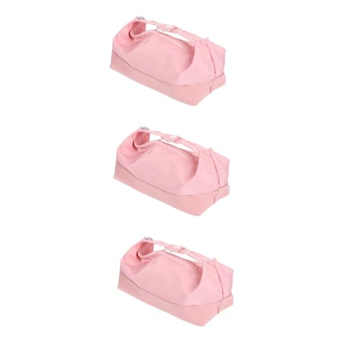 EXCEART 3st Mäppchen Süßer Bleistift Etui Make-up-Tasche Makeup Tasche Kosmetiktasche Schulzubehör Kawaii Schulmaterial Große Bleistifttasche Veranstalter Mädchen Hohe Kapazität Polyester von EXCEART